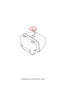 KOREK WLEWU NEW HOLLAND / CASE 5139618