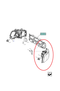 REFLEKTOR PRZEDNI PRAWY NEW HOLLAND CNH 87455672