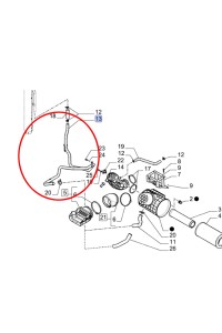PRZEWÓD KLIMATYZACJI NEW HOLLAND CNH 84270337 - 84319357