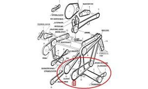 PAS JEZDNY NEW HOLLAND 80354115 - 354115