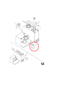 Filtr hydrauliki New Holland CNH 47656724
