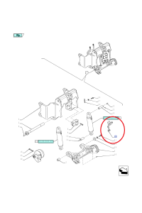 Kompletny potencjometr przedniego podnoszenia New Holland CNH 87644555
