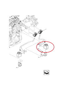Zbiornik hydrauliczny New Holland CNH 84317440 - 47712225