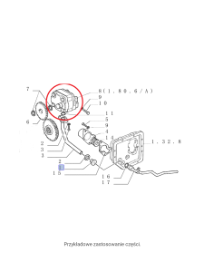 Pompa hydrauliczna New Holland CNH 5161711