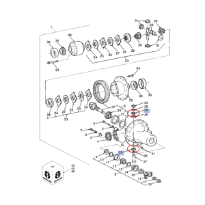 Uszczelka New Holland CASE CNH 86505013 - 1347432C2
