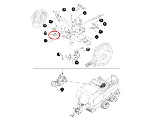 ZĘBATKA SUPŁACZA NEW HOLLAND CASE 87620494 - 89838813 - 707894389