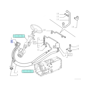 WĄŻ ORBITROLA NEW HOLLAND CASE CNH 82033319 - 82016476