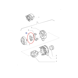 REGULATOR ALTERNATORA 82023583 - 82026634