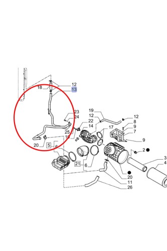 PerkozParts.pl - PRZEWÓD KLIMATYZACJI NEW HOLLAND CNH 84270337 - 84319357