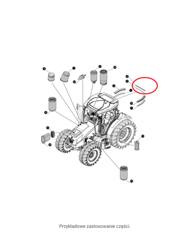 Filtr kabiny New Holland CNH 84524327 - PerkozParts.pl - 1