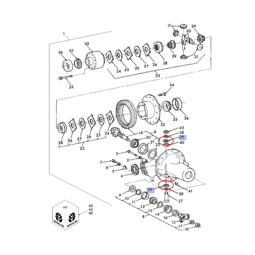 PerkozParts.pl - Uszczelka New Holland CASE CNH 86505013 - 1347432C2