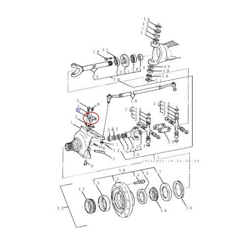 PerkozParts.pl - Czop przedniej osi 86505030