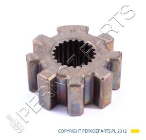 PIASTA ZĘBATA PRZEDŁUŻENIA RURY WYSYPOWEJ NEW HOLLAND CASE 86563106 - 87011705