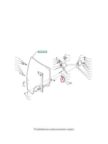 Śruba New Holland CNH 87616696 - PerkozParts.pl - 1