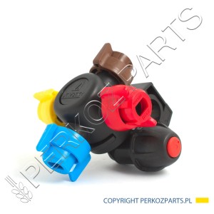 GŁOWICA OPRYSKOWA 4 POZ. 1/2" UNIA 0000-0000-000-04