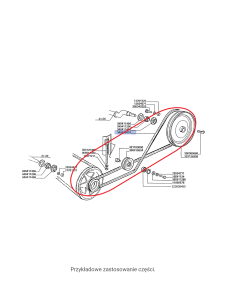 PAS WYTRZĄSACZY LAVERDA NEW HOLLAND 340433474