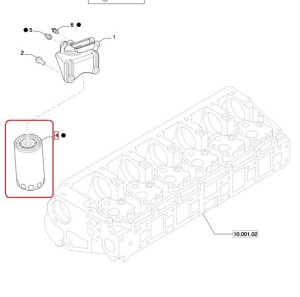 FILTR PALIWA NEW HOLLAND CASE 5801439820