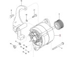 ALTERNATOR 135A NEW HOLLAND CASE 86994128 - 125849A1