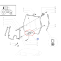 Klamka tylnej szyby New Holland 5095078
