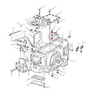 ZŁĄCZKA HYDRAULICZNA HAMULCA CNH 9840380