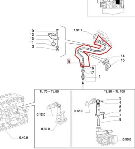 LINKA MOTOGODZIN NEW HOLLAND CASE 5178454