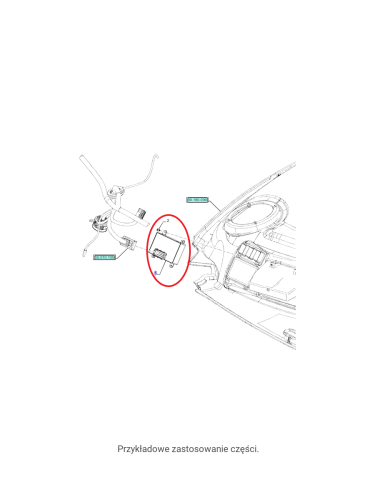 Jednostka elektroniczna świateł ECU New Holland CNH 47571857 - PerkozParts.pl - 1