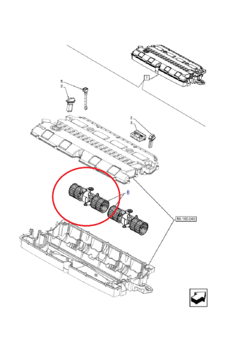 DMUCHAWA ELEKTRYCZNA NEW HOLLAND CNH 47852858