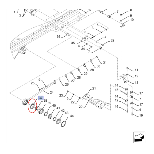 PerkozParts.pl - Pierścień zabezpieczający 80388427 - 388427