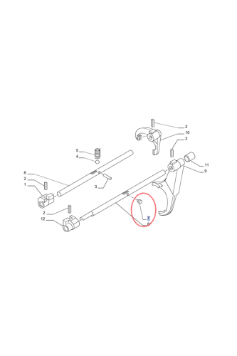 Zaślepka New Holland CASE CNH 10152311