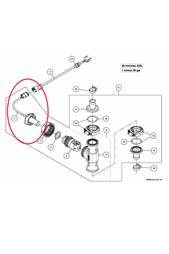 Czujnik Kverneland A138223878 - 1 - PerkozParts.pl