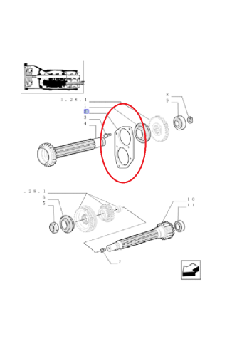 Pokrywa New Holland CNH 5137550 - PerkozParts.pl