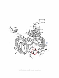 USZCZELKA  NEW HOLLAND / CASE 4952737