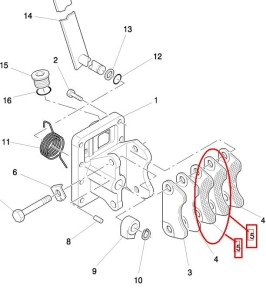 KLOCEK HAMULCOWY NEW HOLLAND CASE 5158942 - 5104774 - 5127507 - 5158123 