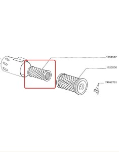 FILTR POWIETRZA WEWNĘTRZNY NEW HOLLAND CASE 87569499 - 1930537 - 87682967
