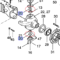 PerkozParts.pl - uszczelka czopu osi New Holland 85806969