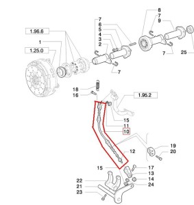 LINKA SPRZĘGŁA NEW HOLLAND CASE 5175762