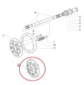 TARCZA SPRZĘGŁA - TŁUMIĄCA NEW HOLLAND CASE STEYR 87302871 - 87542609 - PerkozParts.pl - 2