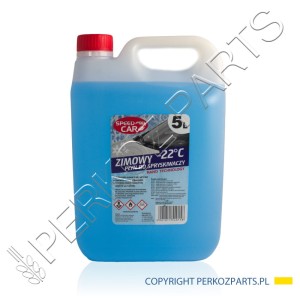 PŁYN DO SPRYSKIWACZY - ZIMOWY -22C - BAŃKA 5L