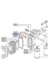 Śruba New Holland CNH 16606824