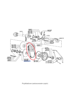 PAS PRZEKŁADNI BEZSTOPNIOWEJ HEDERA LAVERDA NEW HOLLAND 340434138