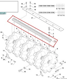 CEPY (ZESTAW 2 SZTUK) NEW HOLLAND 84081337 - 84432973