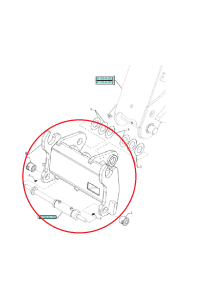 Wspornik ramienia New Holland LM 47957806 - 47855432