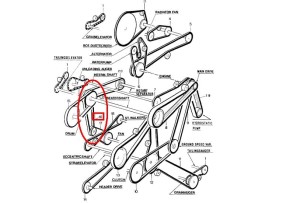 PAS PRZEKŁADNI BEZSTOPNIOWEJ WIALNI TC59 NEW HOLLAND 89515075 - 9515075