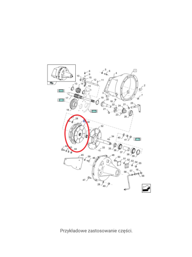 Sprzęgło New Holland CNH 447069 - PerkozParts.pl - 1
