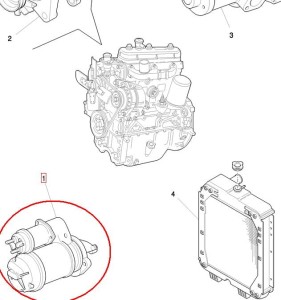 ROZRUSZNIK NEW HOLLAND CASE 500338953 - 87569022 - 5801441816