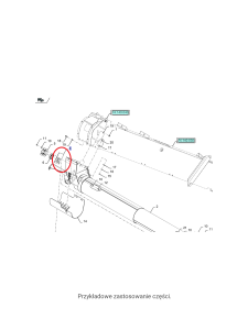 OBUDOWA ŁOŻYSKA NEW HOLLAND / CASE 423768 - 80423768