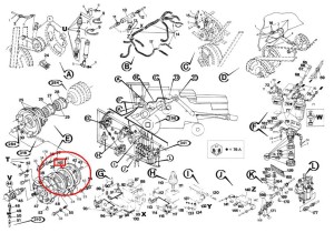 TARCZA SPRZĘGŁA PNEUMATYCZNEGO NEW HOLLAND 80824062 - 84993357 - 84983136