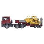 BRUDER SCANIA R + CATEPILLAR 03555
