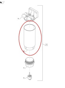 FILTR PALIWA NEW HOLLAND CASE 84303715