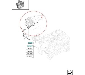 ALTERNATOR 120A NEW HOLLAND CASE STEYR 84141452